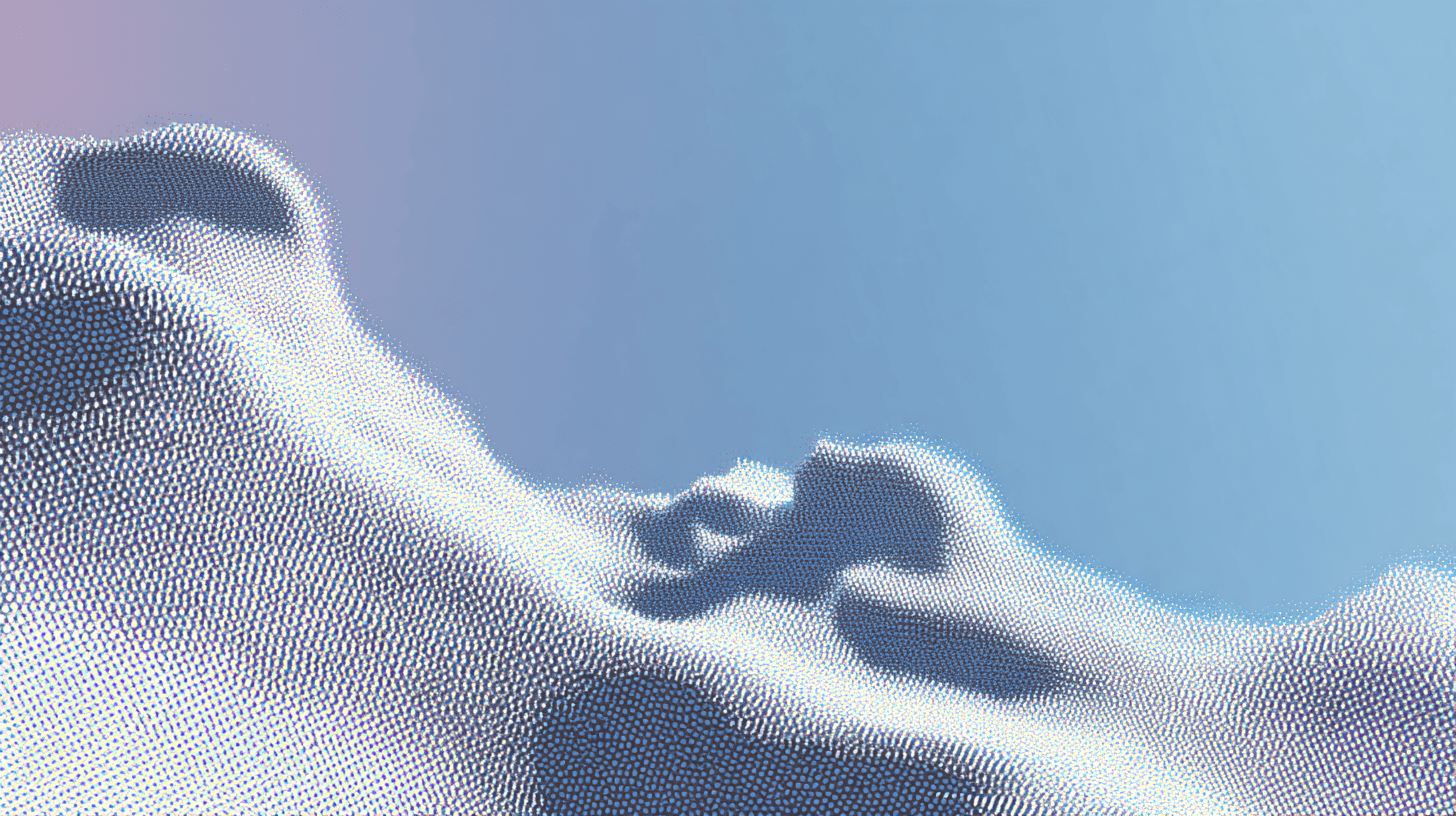 Abstract dithered background